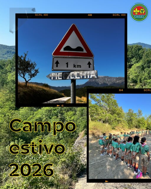 Dei giorni così meritano una cornice speciale 📸

Il 9 agosto il Branco ed il Reparto sono partiti alla volta di Casa Ficocchia per vivere la più grande delle avventure estive.

🔮 I lupetti/e hanno viaggiato attraverso storie fantastiche, aiutando i personaggi delle fiabe a trovare il loro lieto fine.

🏴‍☠️ Gli/le esplo invece hanno solcato il Grande Blu e vissuto giorni da veri pirati… di terra.
Salutato il campo il 16 agosto, hanno affrontato 3 giorni itineranti fino al ritorno diretto in sede.

🦺 Il campo ha inoltre fatto parte dell’edizione 2026 di “Anch’io sono la Protezione Civile”, iniziativa promossa dal Dipartimento per sensibilizzare i ragazzi ai temi delle emergenze e della salvaguardia dell’ambiente attraverso attività didattiche-ludiche.

Un grazie va a tutti i Capi e ai servizi che hanno costruito e realizzato questo campo.

Ora nuove avventure sono alle porte per grandi e piccoli… siete pronti a conoscerle? 👀

#scout #campoestivo #ceraunavolta #onepiece